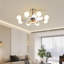 Ventilateur de plafond 35,4 po avec 8 lumières Kanov-68979123