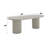 Oval Dining Table, Bone White