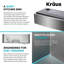 Évier de cuisine KRAUS Kore ™ Workstation Farmhouse-115270566-115270562