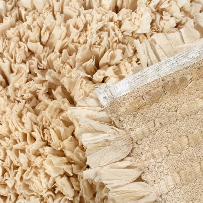 Agamjit Non-Slip Bath Rug, Beige