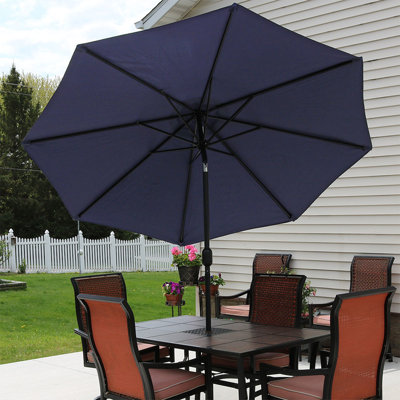 Zipcode Design™ Delaplaine 108'' Market Umbrella & Reviews | Wayfair