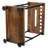 MyGift Solid Wood Billiard Pool Cue Rack