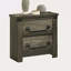 Table de chevet Farmhouse Rustic Grey