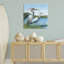 Art mural sur toile traditionnel "Aigrettes traditionnelles" par John Rossini-1738826393