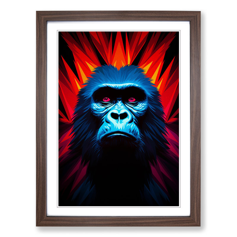 Gorilla Op - Framed Print