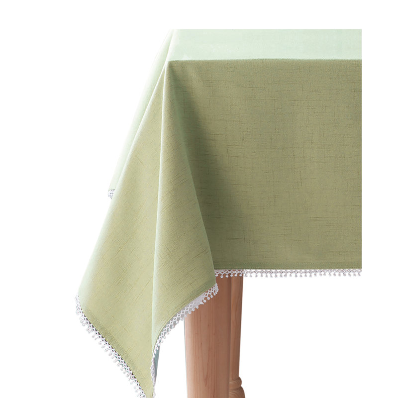 Lenox French Perle Solid Tablecloth, 60"X84" Rectangle, Violet