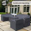 Barrada Rattan Outdoor Sofa Seating Group Cover