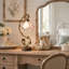 Lampe de table style Tiffany Flora
