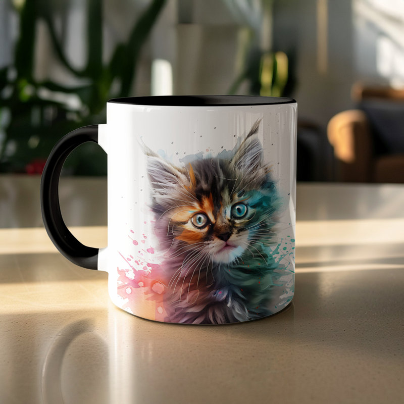 Mug, 4, Black