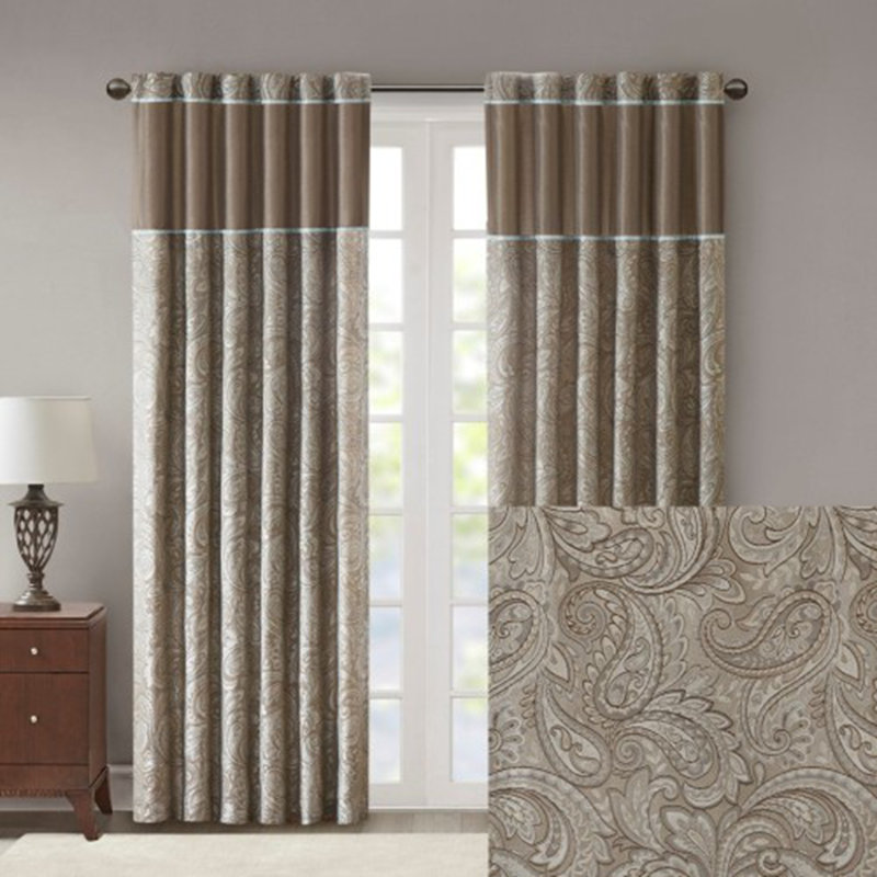 Jacquard Curtain Pair (2 Panels)