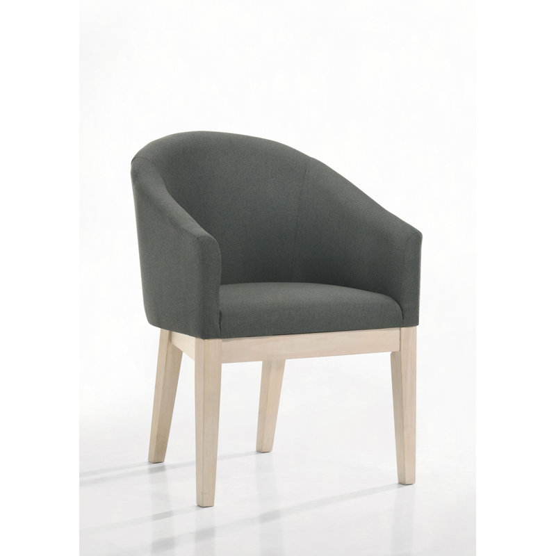 Ensemble de 2 fauteuils tonneau en tissu 23 po Neroli