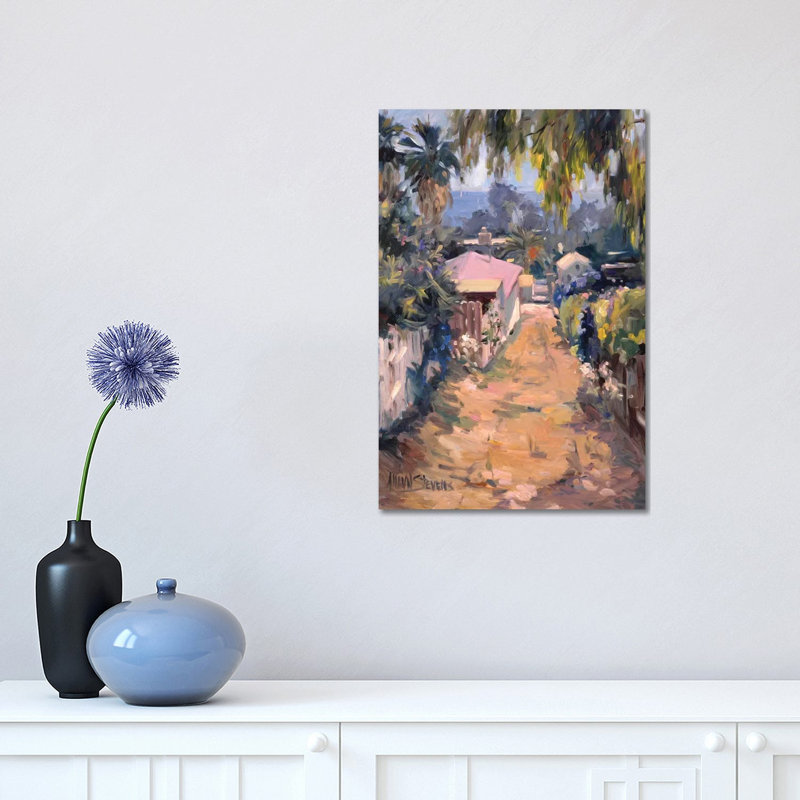 Coastal Path by Allayn Stevens - Wrapped Canvas Print, 30.48 cm H x 45.72 cm W