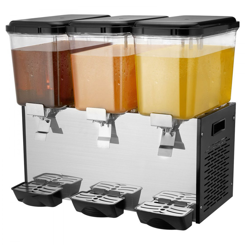 Distributeur de boissons commerciales 18L x 3 réservoirs