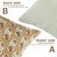 Housse de coussin à motif floral de style bohème Artisan-107282464-107282472-107282478