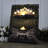 Sickels - Wine at Sunset 8x6 Lighted Tabletop Canvas