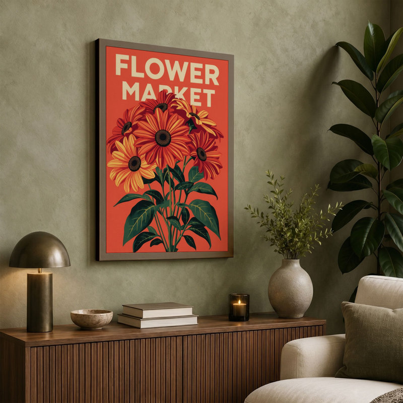 Print, 36x24 - 91.4 x 61.0 cm, Terracotta Border
