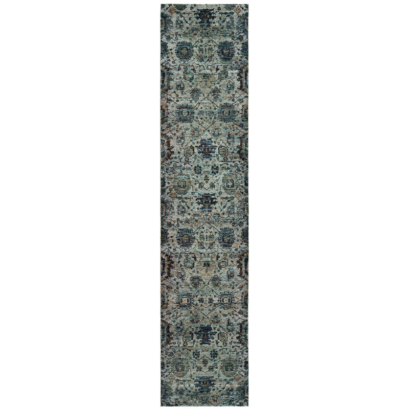 Pichard Oriental Indoor Rug, Runner 2'6" x 12'