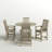 Arbnora 4-Person 48" Round, Counter-Height Dining Set-18864304