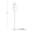 LED Chrome Floor Lamp