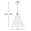 Luminaire suspendu conique à 3 lumières Kinston-1713973261-1713973263