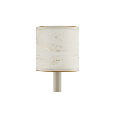 Marble Drum Candelabra Shade
