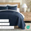 Ensemble de couvre-lit en microfibre moderne & contemporain Antora-2036633552-2036633563