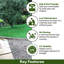 Fleur De Lis Living Artificial Grass