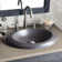 Cuyama Handmade Oval Drop-In Bathroom Sink