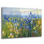 "Champ de fleurs bleues et jaunes V2" par Carol Rowan-1117920758