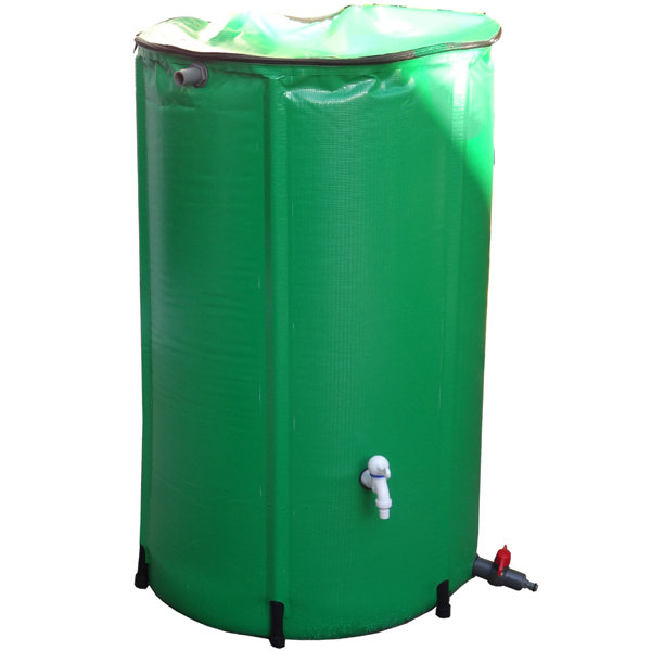 Bosmere 73 Gallons Weather Resistant Polyester Drainable Rain Barrel