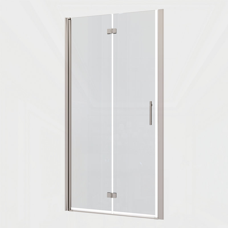 1 3/8" adjustment,universal pivot shower door, Chrome