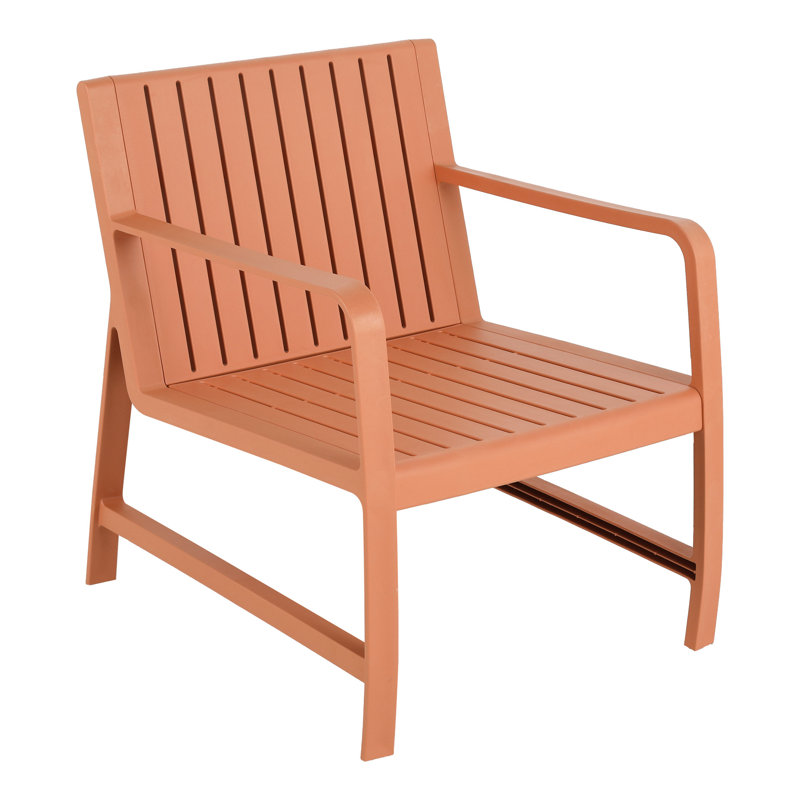 2 meubles résistants aux intempéries: 1 chaise et une table basse, légère, pour les conversations au bord de la piscine, les chaises toutes saisons, les conversations intérieures, les petits espaces