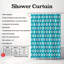 Rideau de douche Blue Blocks - Premium-594060023