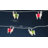 10-Count Clear Llama Patio Light Set 5.75Ft White Wire