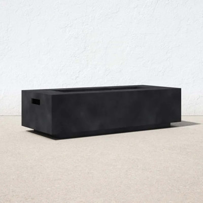 Concrete Propane Outdoor Fire Pit Table