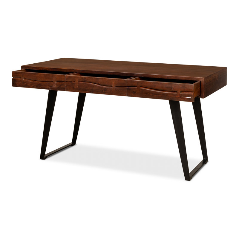 Genius Solid Wood Writing Desk