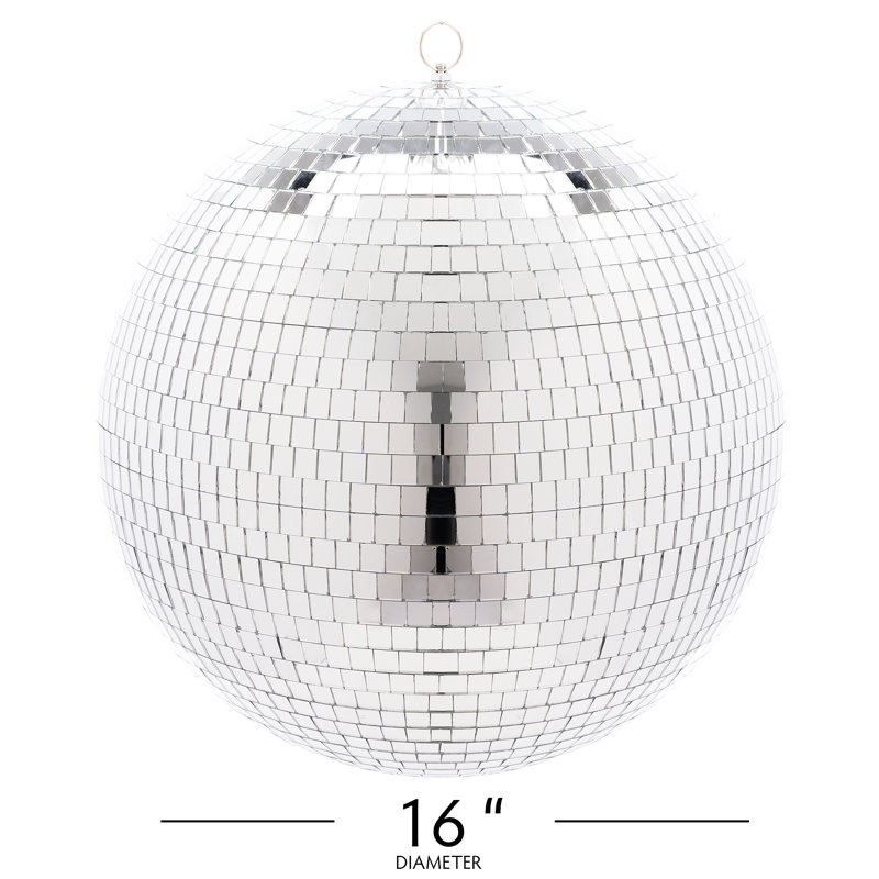 Ornement boule miroir disco