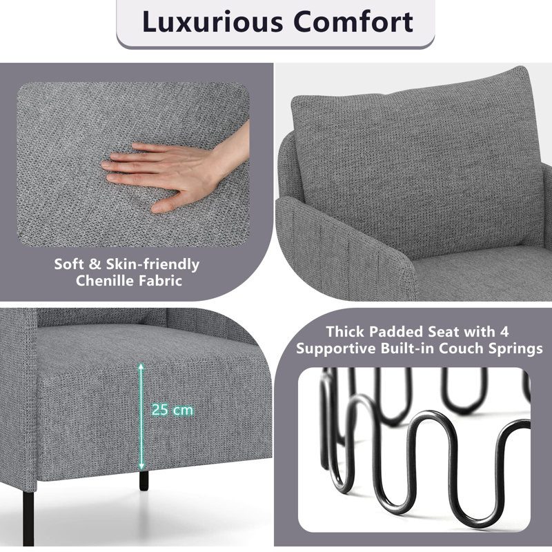 Upholstered Accent Chair