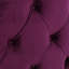 Velours fuchsia élégant pour un espace moderne et tendance avec assise profonde