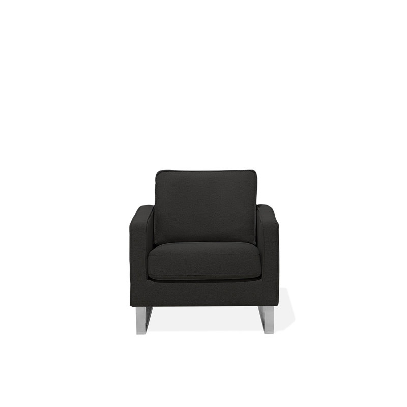 Dayton Upholstered Armchair, Graphite Grey