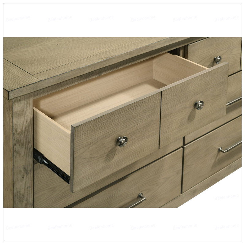 Commode 6 tiroirs avec miroir