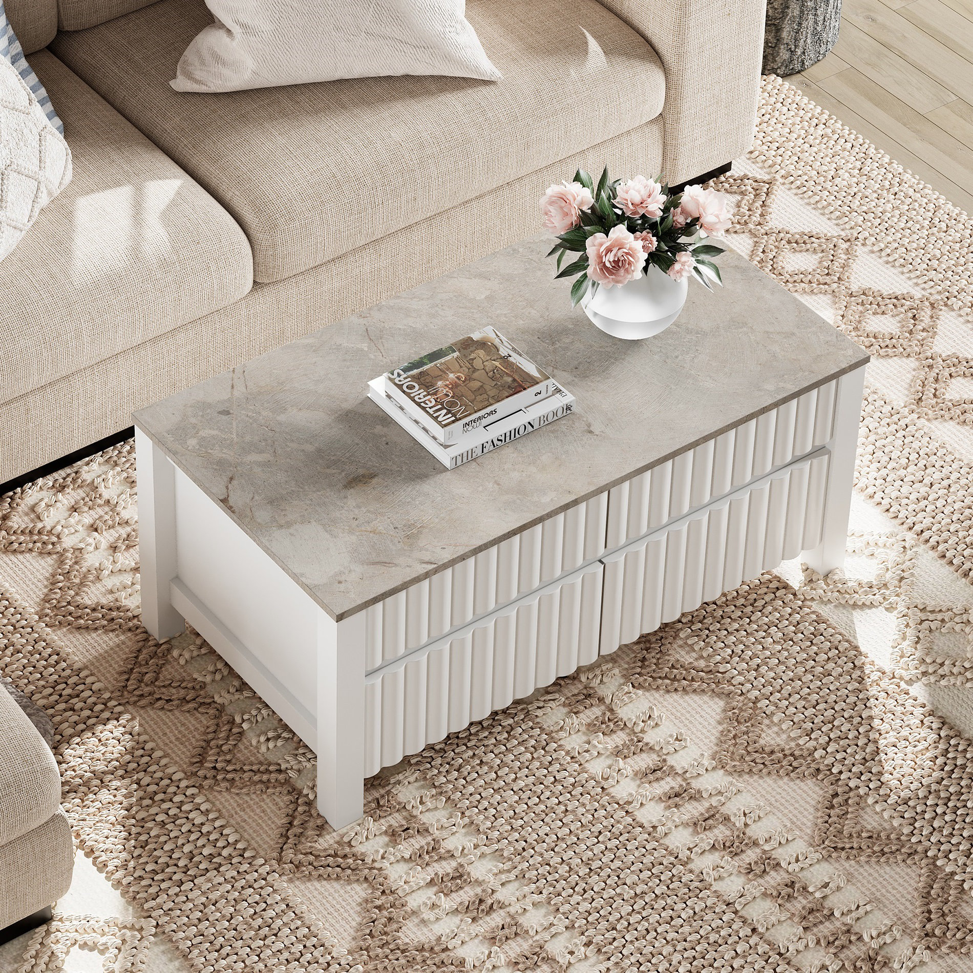 Hokku Designs Ikesha Coffee Table | Wayfair