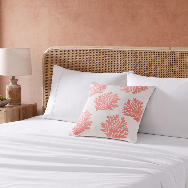 Coral Island Throw Pillow