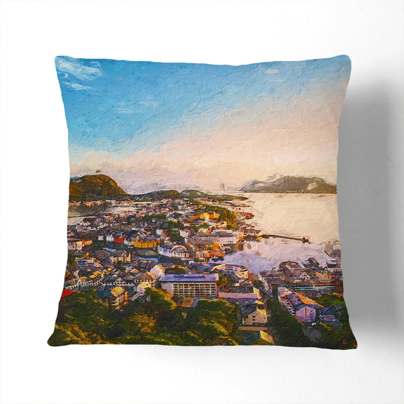 Square Cushion, 55 x 55 cm, Black