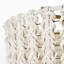 Catania 30" Hanging Shade With Cream Braided Rope-1102814125-1102814122
