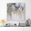 «Golden Lighting 1 Textured Metallic» par Martin Edwards, reproduction d'art sur toile tendue