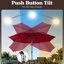 Parasol d'extérieur 10 pi Pure Garden-23591781
