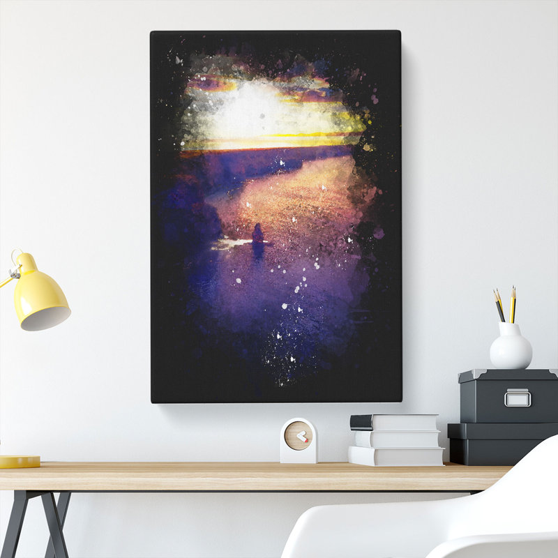 Sunset - Wrapped Canvas, 50cm H x 35cm W x 3cm D