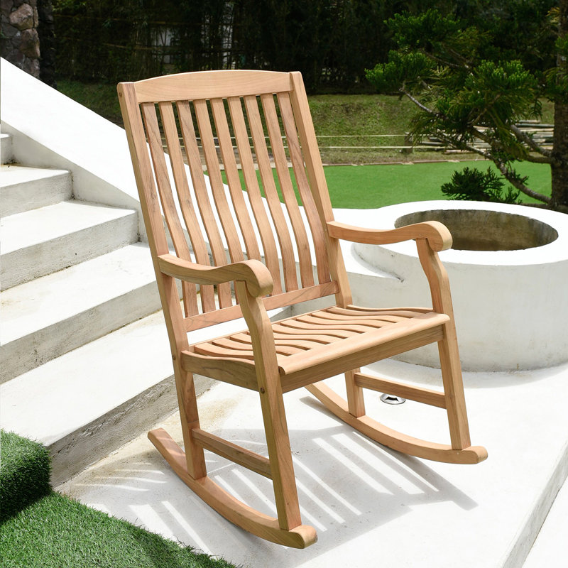 Teak Outdoor Rocking Chairs