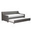 Upholstered Daybed with Trundle Bed-199307649
